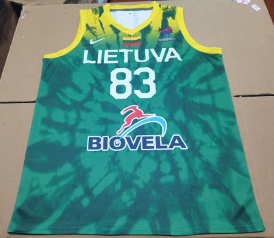 83 Mikolc 2023 LIETUVA Team jersey Green